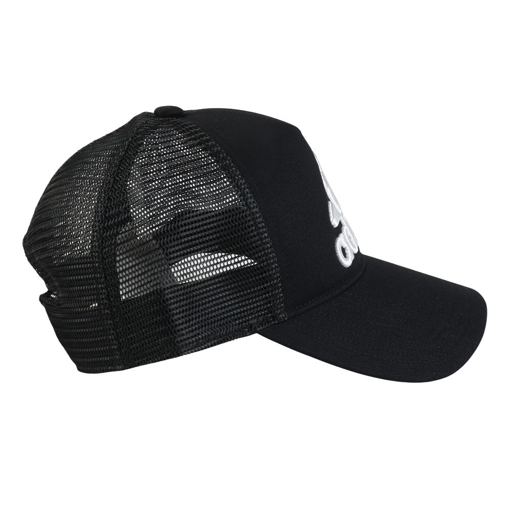 アディダス（adidas）（レディース）帽子 トラッカーキャップ 黒 54-57cm DVV02-JH3727 スポーツキャップ メッシュ
