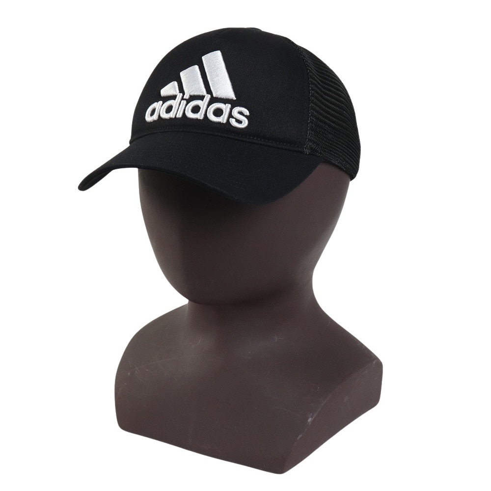 アディダス（adidas）（レディース）帽子 トラッカーキャップ 黒 54-57cm DVV02-JH3727 スポーツキャップ メッシュ