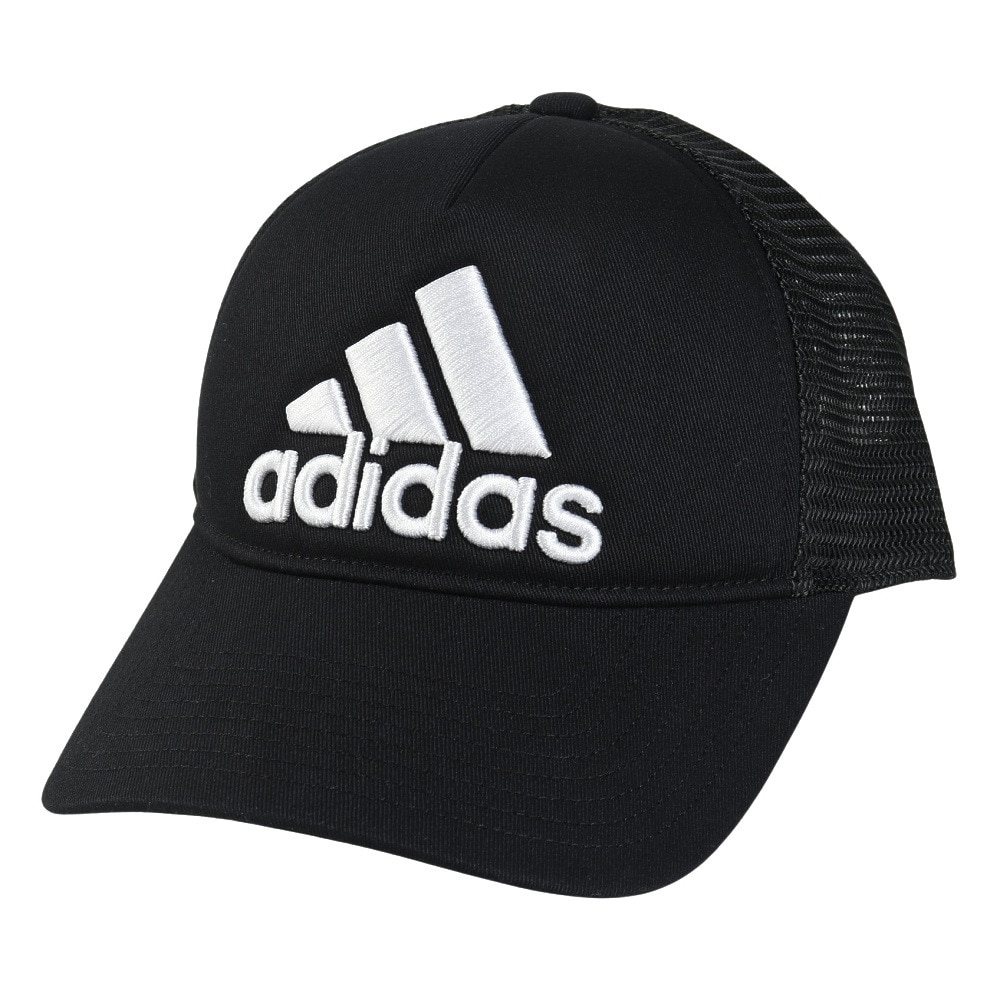 アディダス（adidas）（レディース）帽子 トラッカーキャップ 黒 54-57cm DVV02-JH3727 スポーツキャップ メッシュ