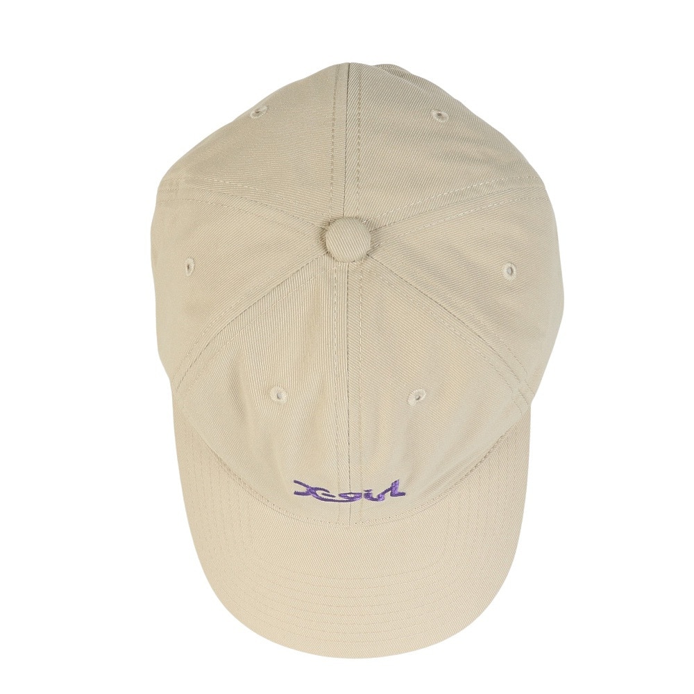 エックスガール（X-gir）（レディース）帽子 ベーシック キャップ ベージュ 54.5-58.5cm 155251051002-BEIGE スポーツキャップ UPF50+ 日焼け対策 暑さ対策