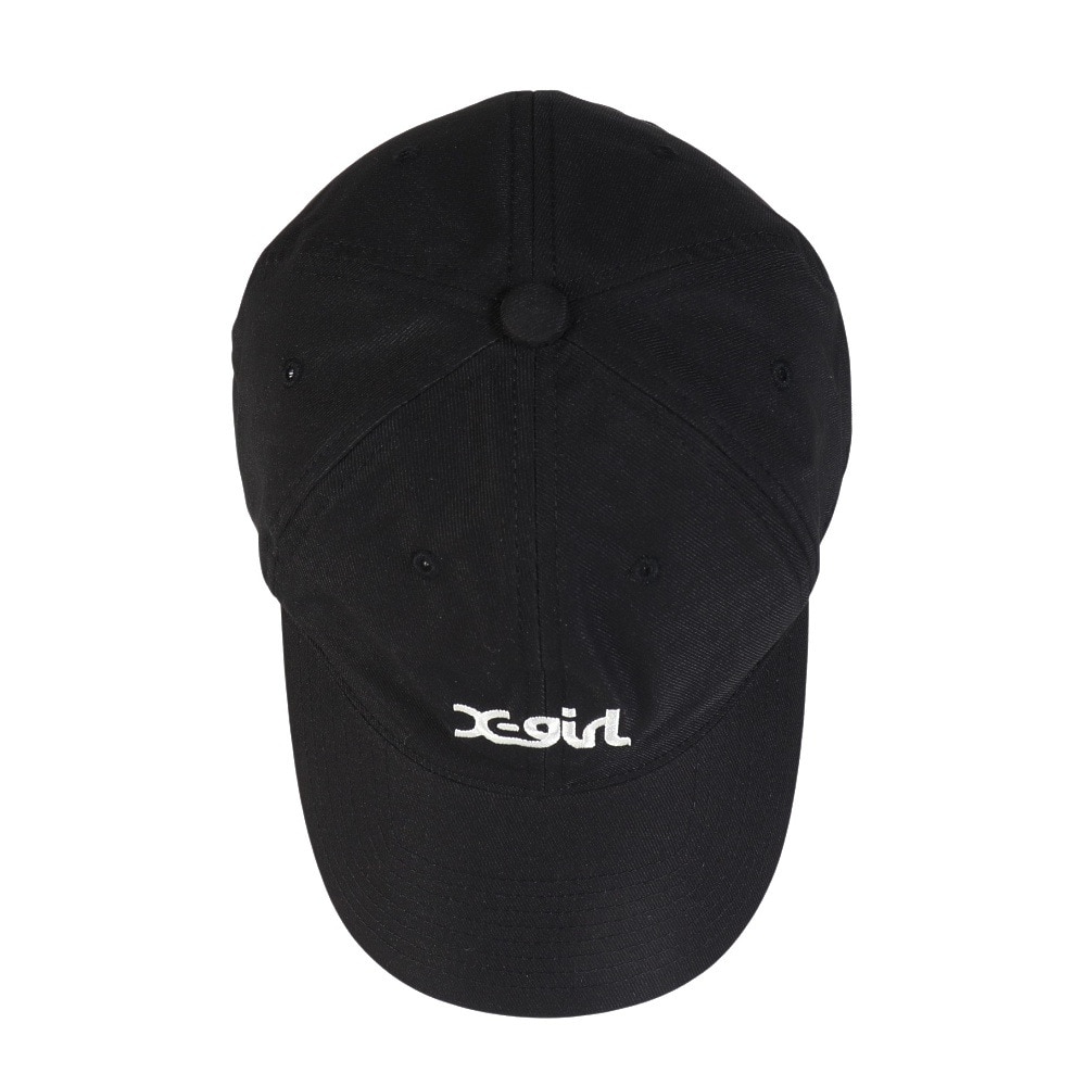 エックスガール（X-gir）（レディース）帽子 ベーシック キャップ 黒 54.5-58.5cm 155251051002-BLACK スポーツキャップ UPF50+ 日焼け対策 暑さ対策