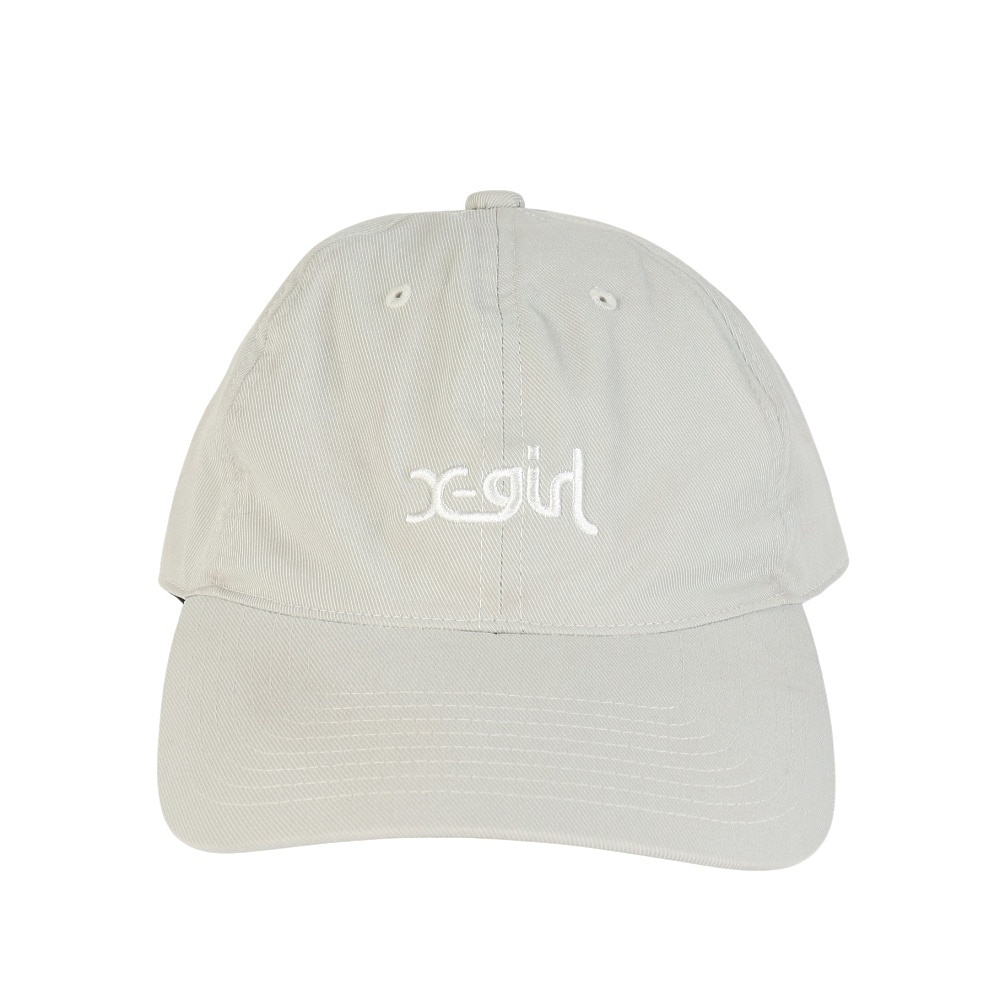 エックスガール（X-gir）（レディース）帽子 ベーシック キャップ グレー 54.5-58.5cm 155251051002-GREY スポーツキャップ UPF50+ 日焼け対策 暑さ対策