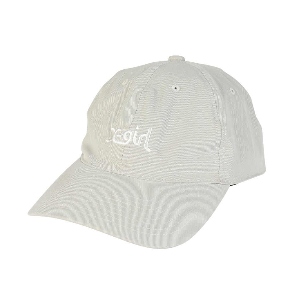 エックスガール（X-gir）（レディース）帽子 ベーシック キャップ グレー 54.5-58.5cm 155251051002-GREY スポーツキャップ UPF50+ 日焼け対策 暑さ対策