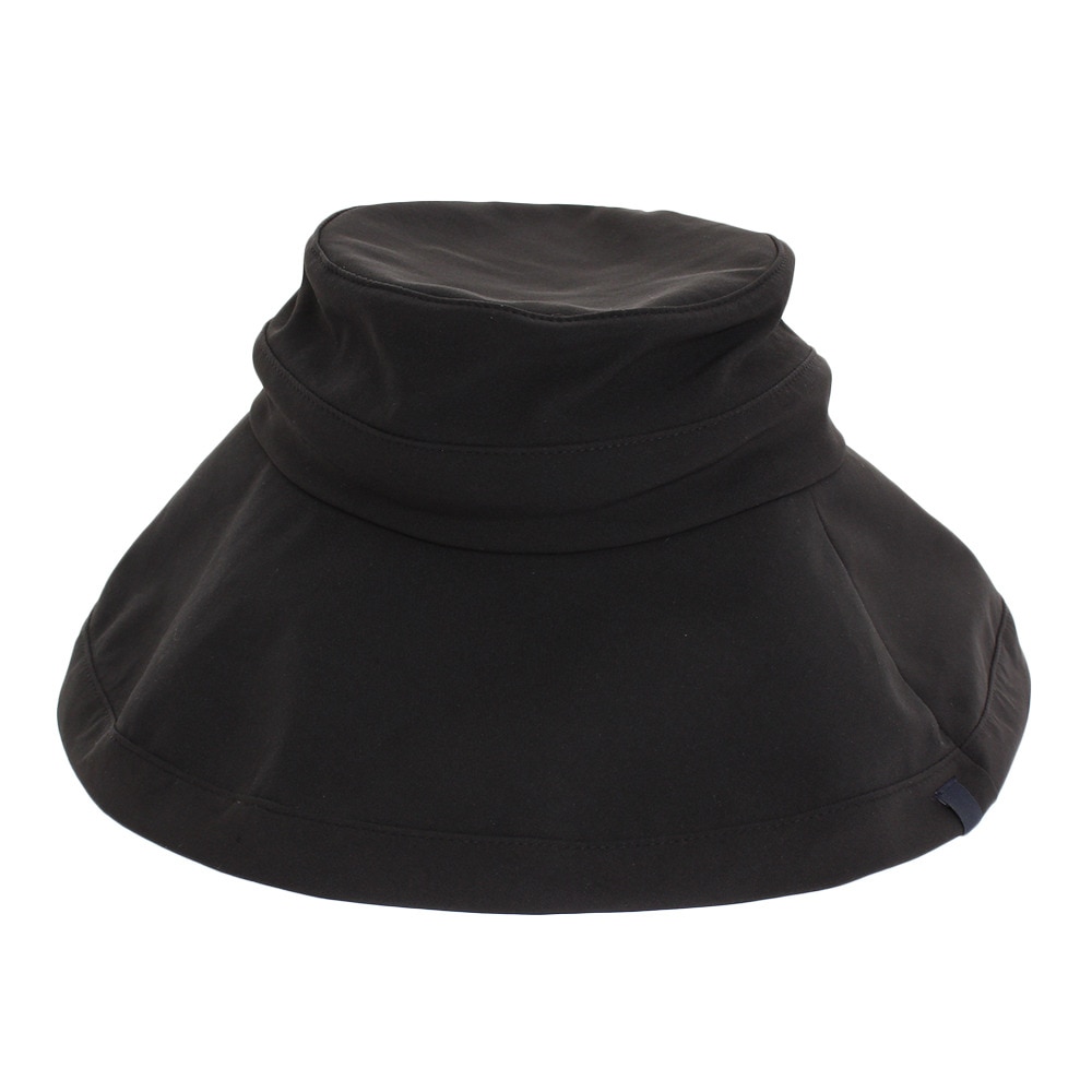  【多少の傷汚れありの為大奉仕】LONG BRIM SCALLOPハット HU18S898SST006 BLK オンライン価格