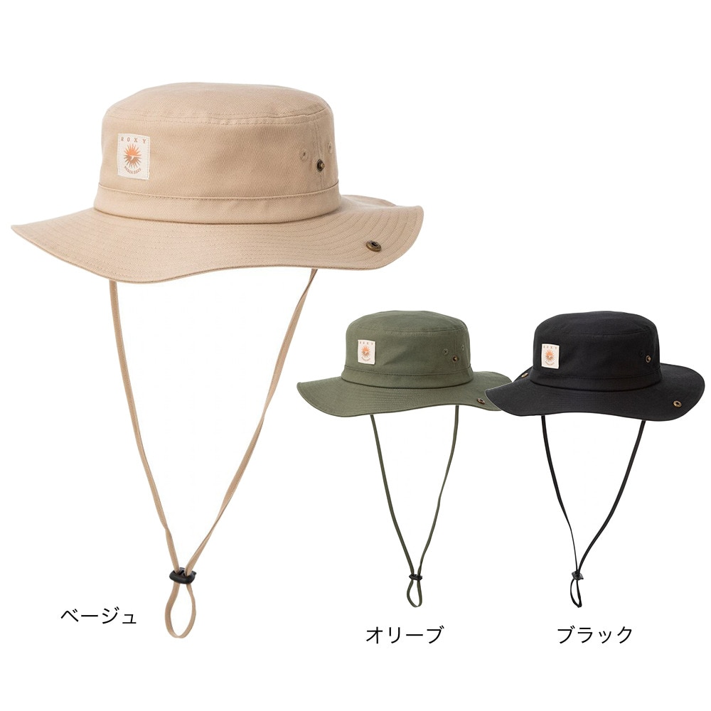 ロキシー（ROXY）（レディース）OUR WAY アドベンチャーハット 23SPRHT231324BGE UV 帽子