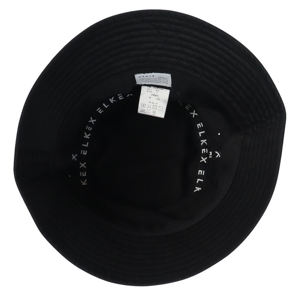 エルケクス（ELKEX）（レディース）ベーシックバケットハット EKL3FA0026 BLK
