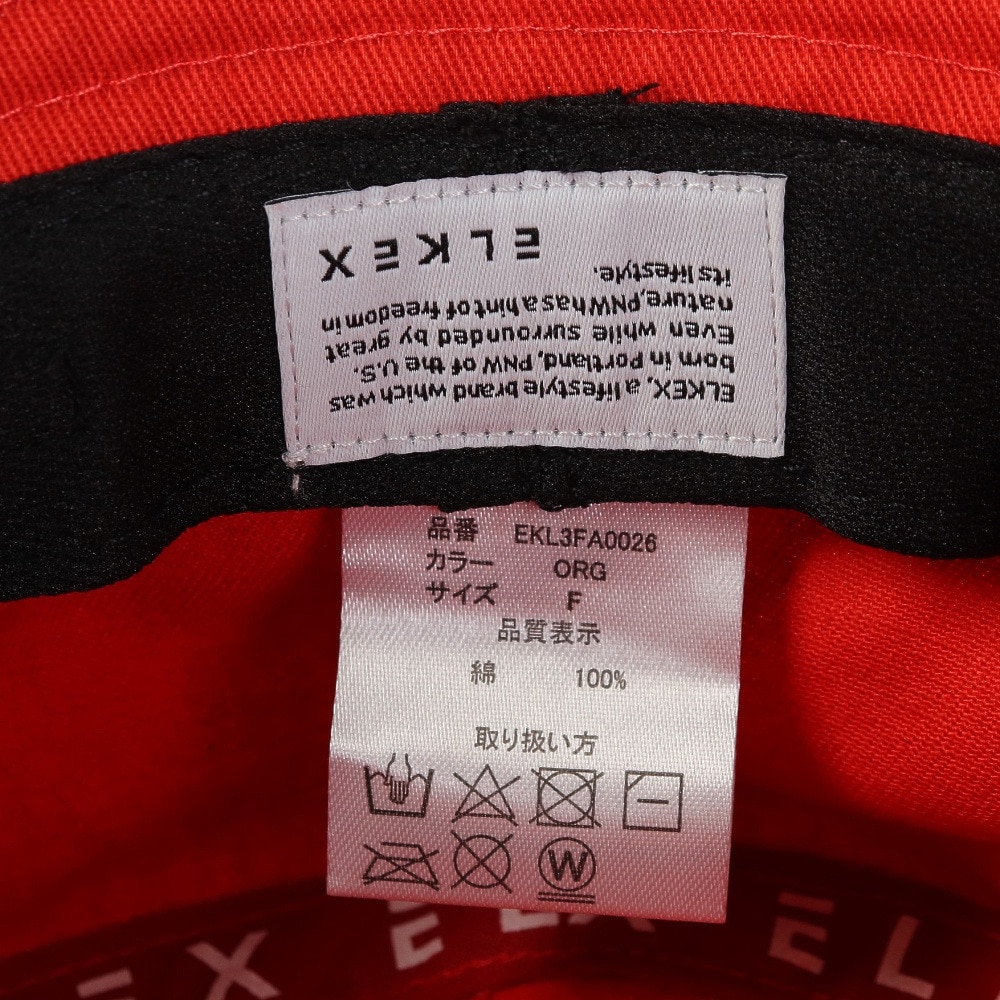 エルケクス（ELKEX）（レディース）ベーシックバケットハット EKL3FA0026 ORG
