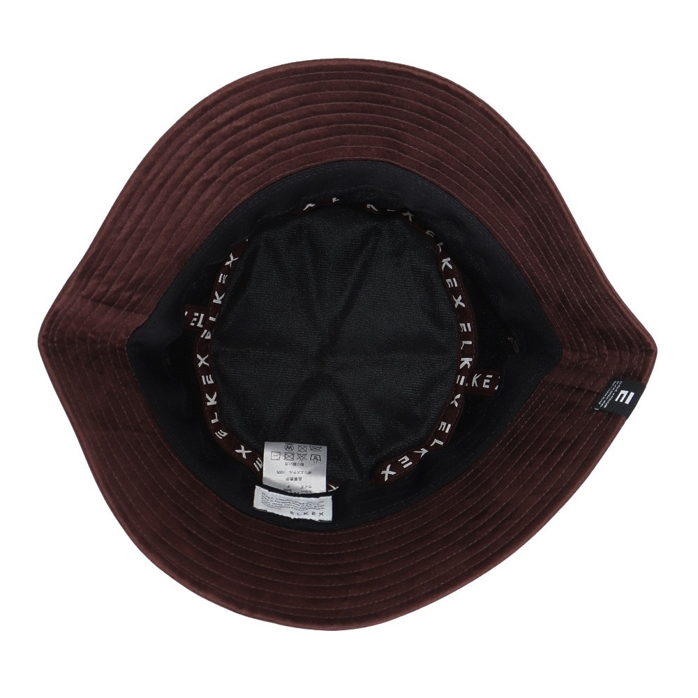 エルケクス（ELKEX）（レディース）スエードバケットハット EKL3FA0027 BRN