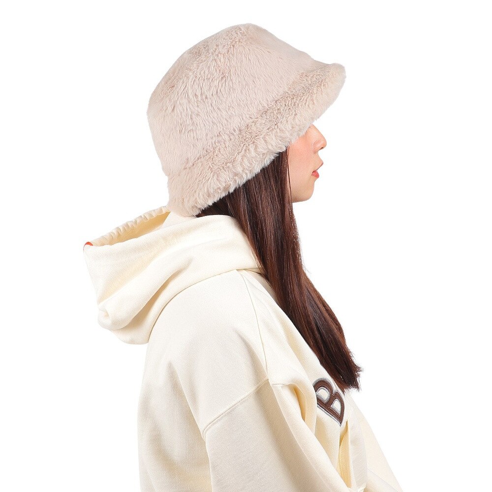 ミルサ（milsa）（レディース）ファーバケットハット 23406120095750