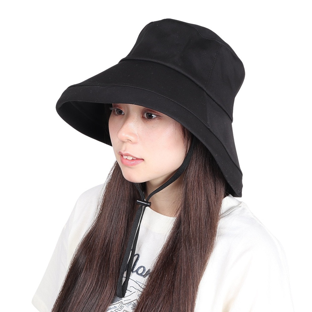 ミルサ（milsa）（レディース）カサブランカ ハット 24106121301580 黒