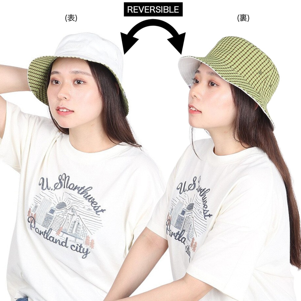 フィラ（FILA）（レディース）リバーシブル バケットハット 24101320306570 白