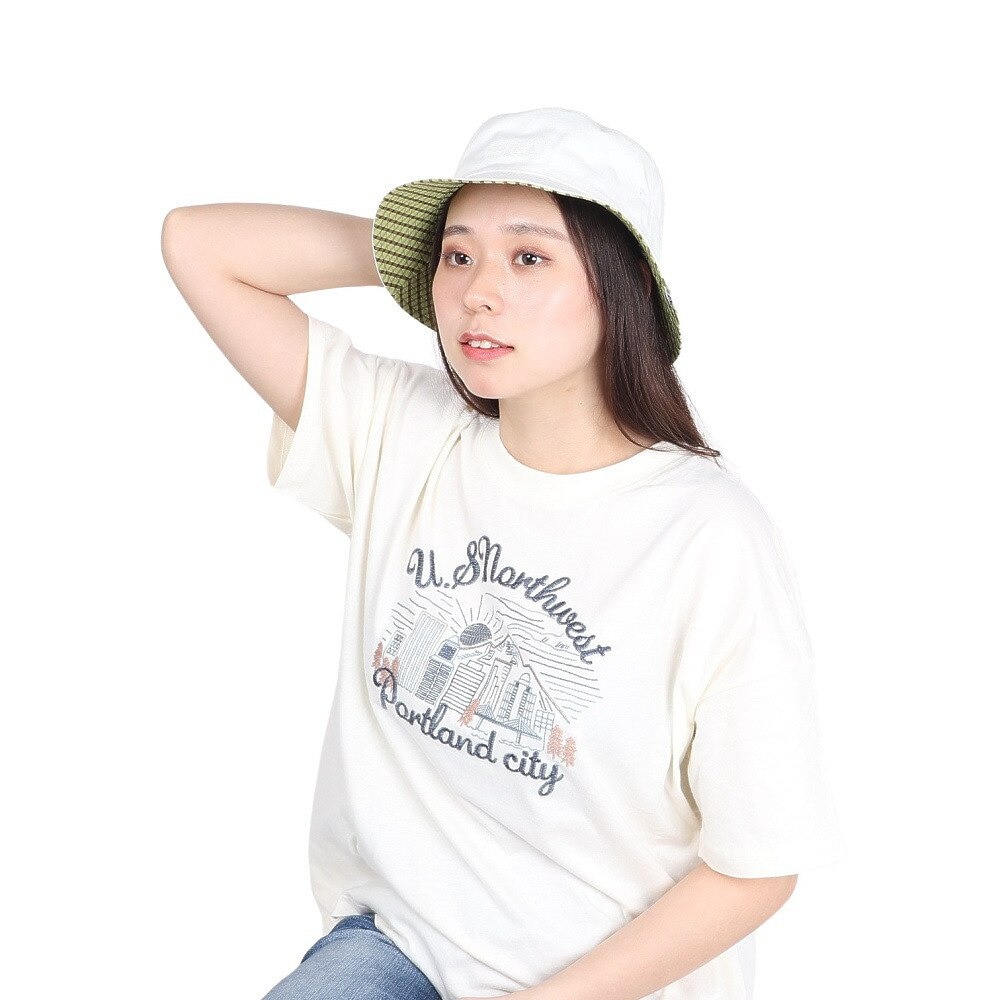 フィラ（FILA）（レディース）リバーシブル バケットハット 24101320306570 白