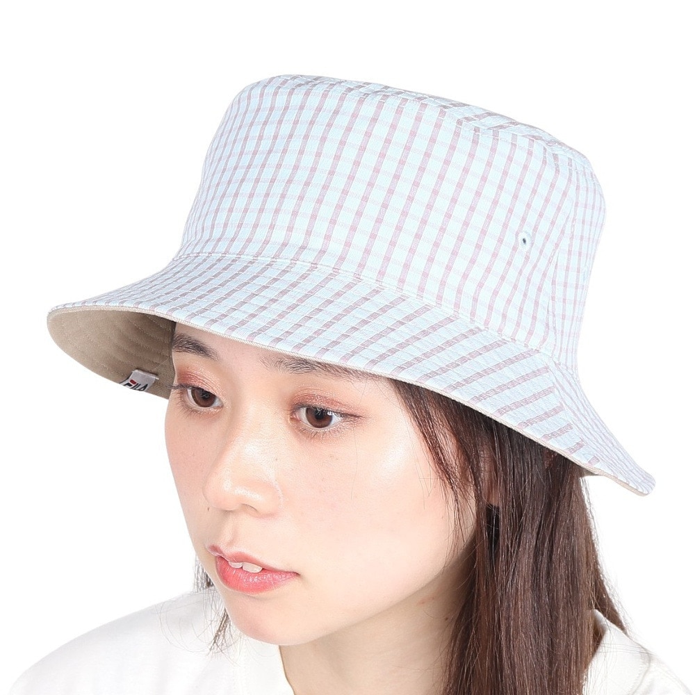 フィラ（FILA）（レディース）リバーシブル バケットハット 24101320393570 ベージュ