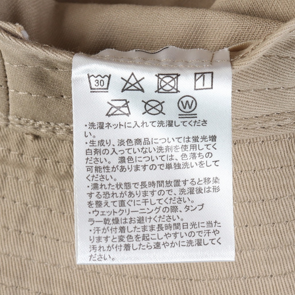 コンバース（CONVERSE）（レディース）ツイル バケットハット 23001200293580 ベージュ