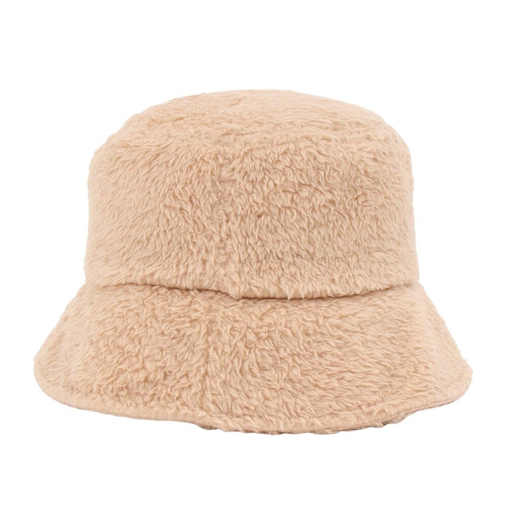 エルケクス（ELKEX）（レディース）FUR ロゴ バケットハット バケハ EKL4FA0031 BEG ベージュ フリーサイズ 防寒