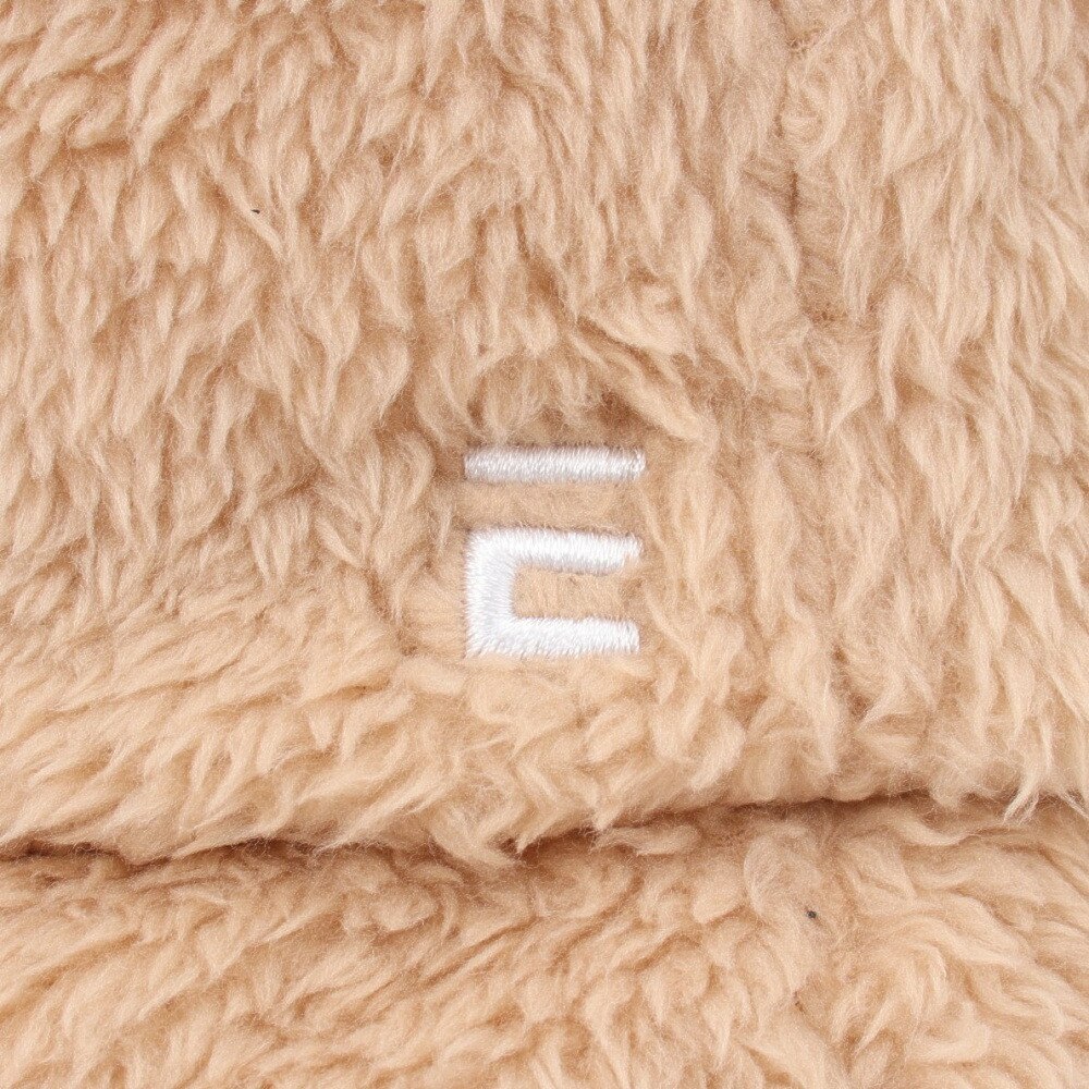 エルケクス（ELKEX）（レディース）FUR ロゴ バケットハット バケハ EKL4FA0031 BEG ベージュ フリーサイズ 防寒