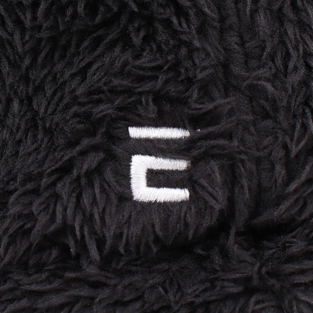 エルケクス（ELKEX）（レディース）FUR ロゴ バケットハット バケハ EKL4FA0031 BLK 黒 フリーサイズ 防寒