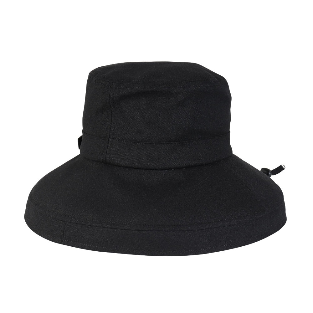 クー（Coo.）（レディース）ホールドアップハット 黒 898CO5ST0009 BLK UVカット 紫外線対策 紫外線予防 吸汗速乾 接触冷感 カジュアル おしゃれ シンプル