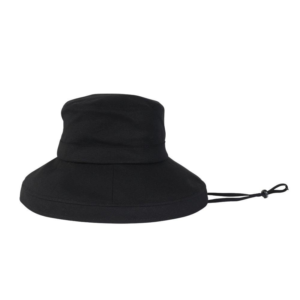 クー（Coo.）（レディース）ホールドアップハット 黒 898CO5ST0009 BLK UVカット 紫外線対策 紫外線予防 吸汗速乾 接触冷感 カジュアル おしゃれ シンプル