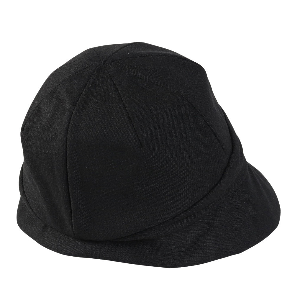 クー（Coo.）（レディース）ピンチキャスケット 黒 898CO5ST0010 BLK UVカット 紫外線対策 紫外線予防 吸汗速乾 接触冷感 シンプル 庭仕事 畑仕事