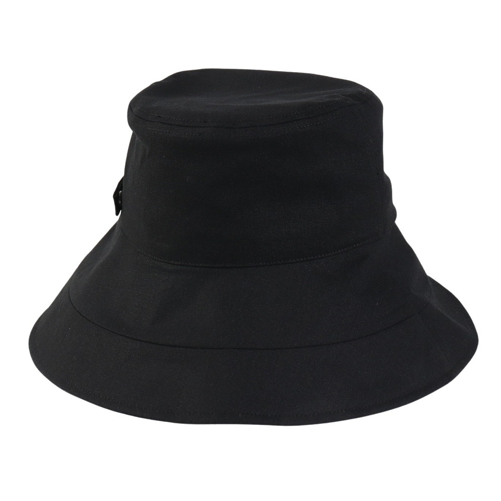 クー（Coo.）（レディース）サンガードハット 黒 898CO5ST0011 BLK 紫外線対策 紫外線予防 吸汗速乾 接触冷感 シンプル 庭仕事 畑仕事 シンプル 無地