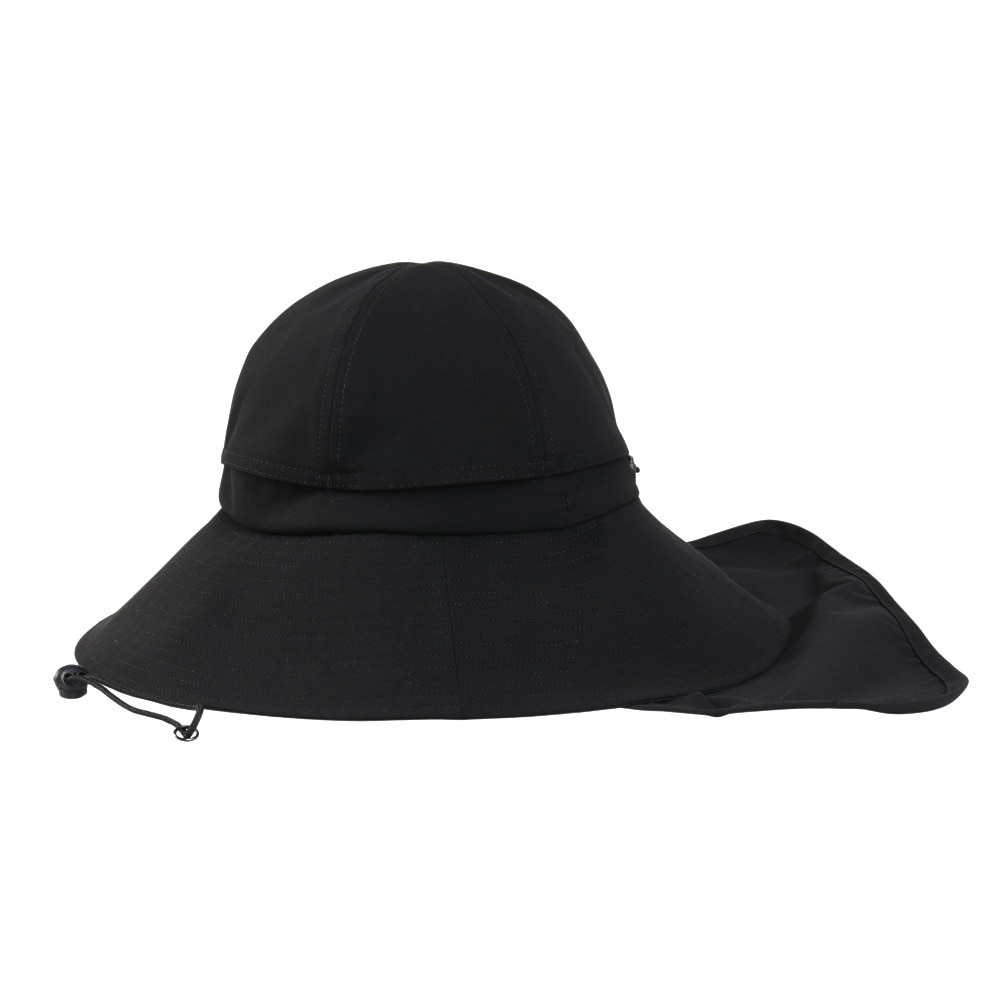 クー（Coo.）（レディース）帽子 サンシェード ボールハット 898CO5ST0012 黒 BLK UVカット 紫外線対策 吸汗速乾 接触冷感 暑さ対策 熱中症対策 お出かけ