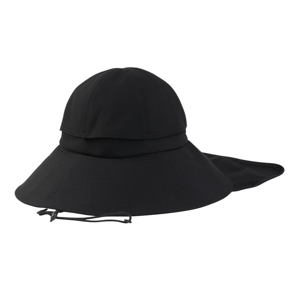 クー（Coo.）（レディース）帽子 サンシェード ボールハット 898CO5ST0012 黒 BLK UVカット 紫外線対策 吸汗速乾 接触冷感 暑さ対策 熱中症対策 お出かけ