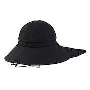 (レディース)帽子 サンシェード ボールハット 898CO5ST0012 黒 BLK UVカット 紫外線対策 吸汗速乾 接触冷感 暑さ対策 熱中症対策 お出かけ