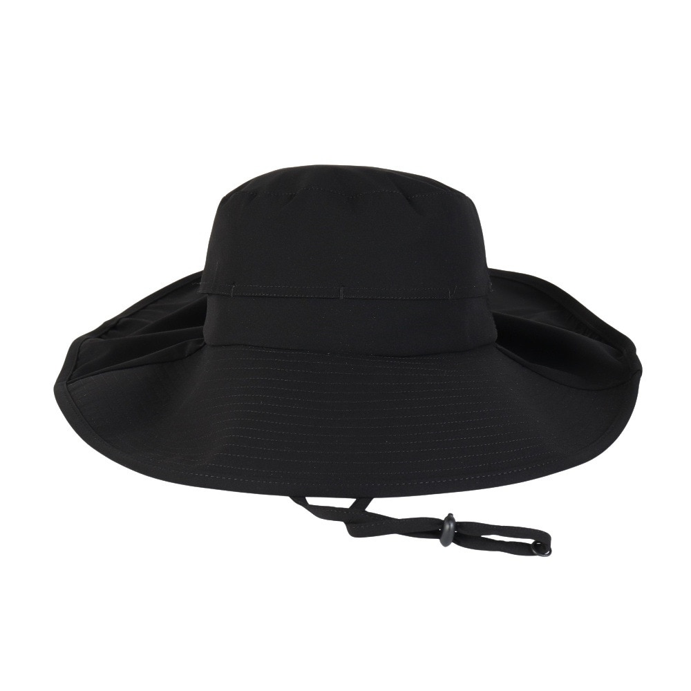 クー（Coo.）（レディース）帽子 サンシェード テールハット 黒 898CO5ST0013 BLK UVカット 紫外線対策 吸汗速乾 接触冷感 暑さ対策 熱中症対策 お出かけ