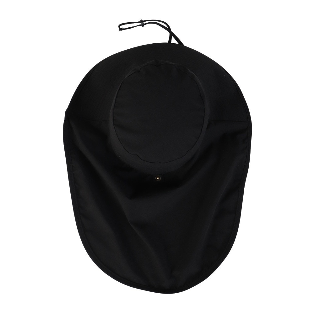 クー（Coo.）（レディース）帽子 サンシェード テールハット 黒 898CO5ST0013 BLK UVカット 紫外線対策 吸汗速乾 接触冷感 暑さ対策 熱中症対策 お出かけ