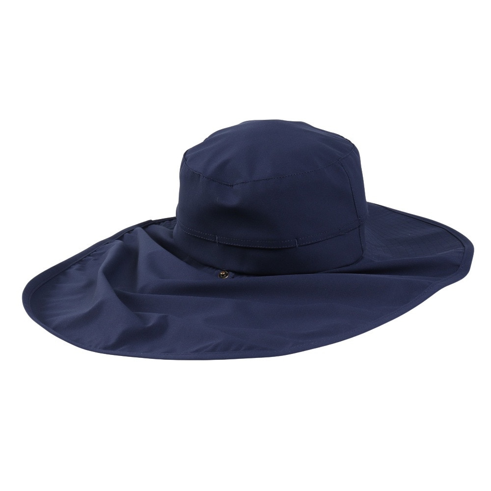 クー（Coo.）（レディース）帽子 サンシェード テールハット 898CO5ST0013 紺 NVY UVカット 紫外線対策 吸汗速乾 接触冷感 暑さ対策 熱中症対策 お出かけ