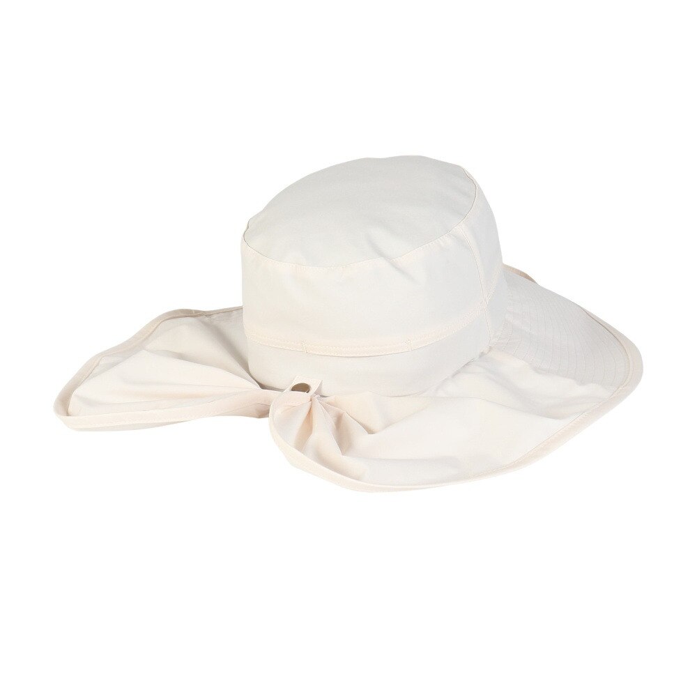 クー（Coo.）（レディース）帽子 サンシェード テールハット 白 898CO5ST0013 WHT UVカット 紫外線対策 吸汗速乾 接触冷感 暑さ対策 熱中症対策 お出かけ