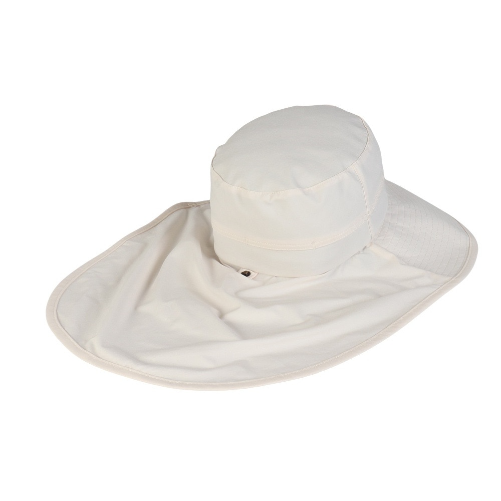 クー（Coo.）（レディース）帽子 サンシェード テールハット 白 898CO5ST0013 WHT UVカット 紫外線対策 吸汗速乾 接触冷感 暑さ対策 熱中症対策 お出かけ