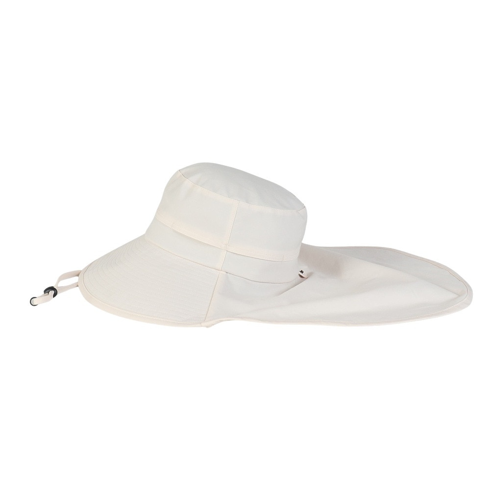 クー（Coo.）（レディース）帽子 サンシェード テールハット 白 898CO5ST0013 WHT UVカット 紫外線対策 吸汗速乾 接触冷感 暑さ対策 熱中症対策 お出かけ
