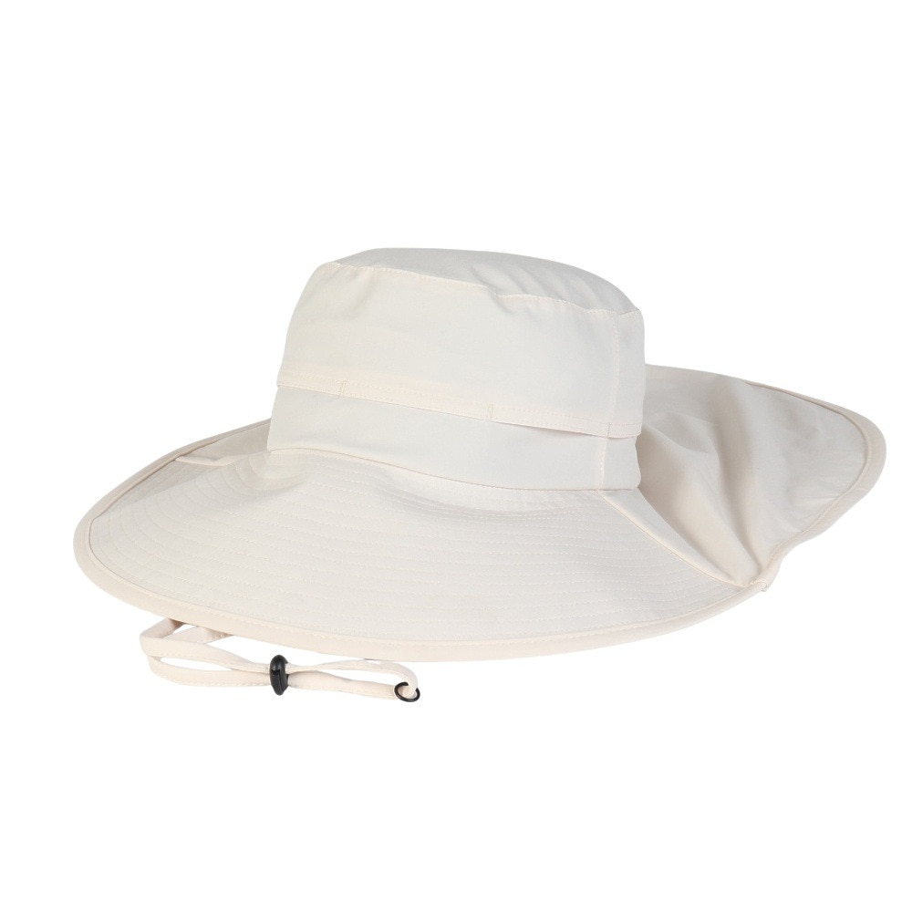 クー（Coo.）（レディース）帽子 サンシェード テールハット 白 898CO5ST0013 WHT UVカット 紫外線対策 吸汗速乾 接触冷感 暑さ対策 熱中症対策 お出かけ