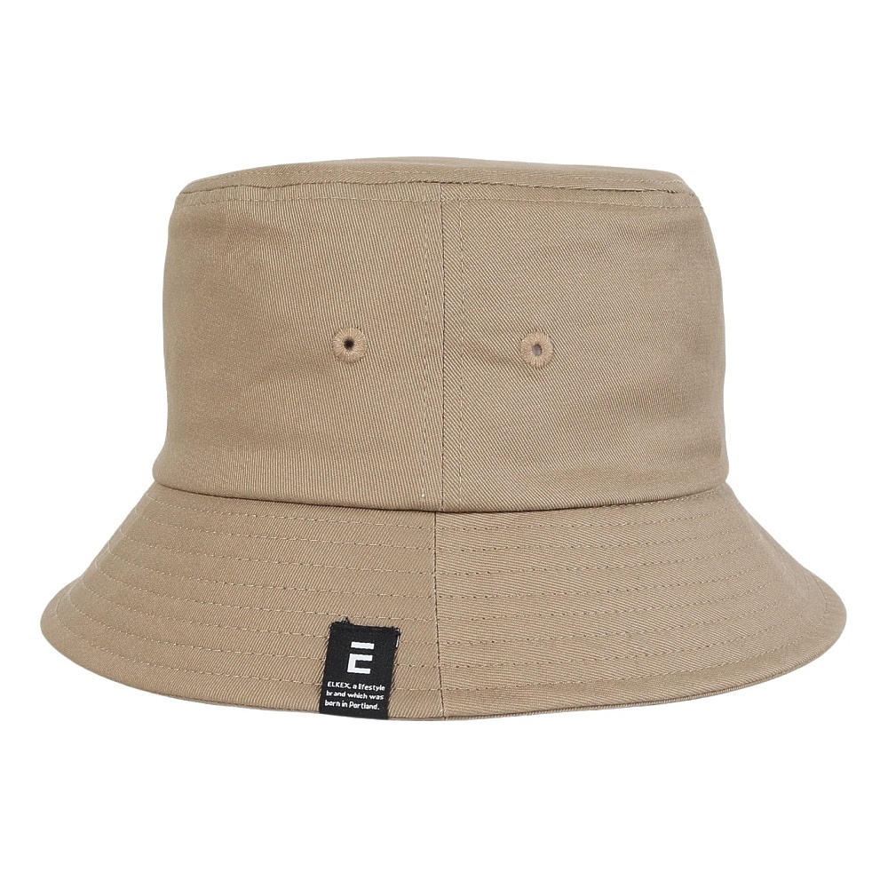 エルケクス（ELKEX）（レディース）ベーシックバケットハット ベージュ EXL5SP0006 BEG 吸汗速乾 汗止め ファッションおしゃれ カジュアル 紫外線 日焼け対策