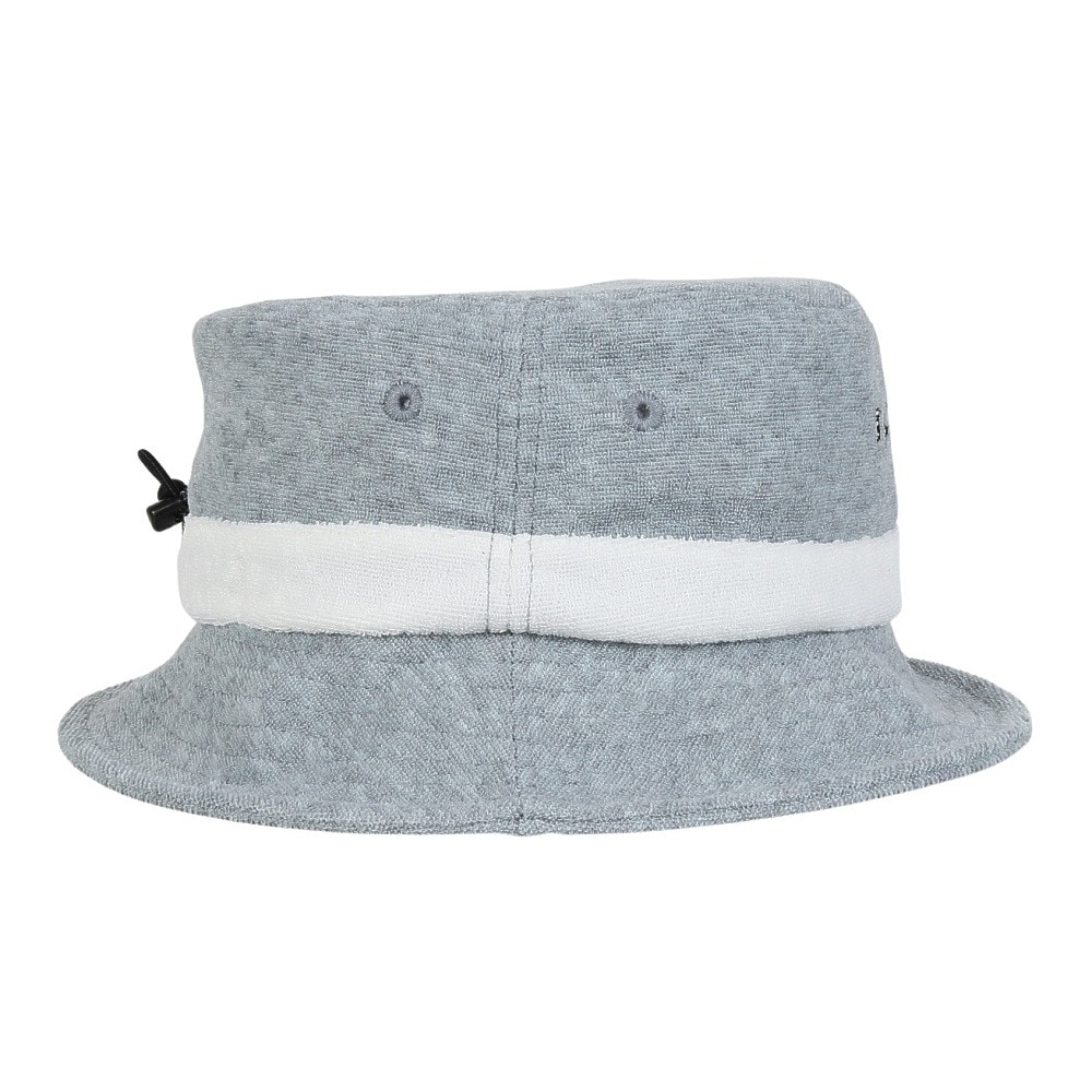 エルケクス（ELKEX）（レディース）パイルバケットハット グレー EXL5SP0007 GRY 吸汗速乾 ファッションおしゃれ カジュアル 紫外線 日焼け対策 シンプル