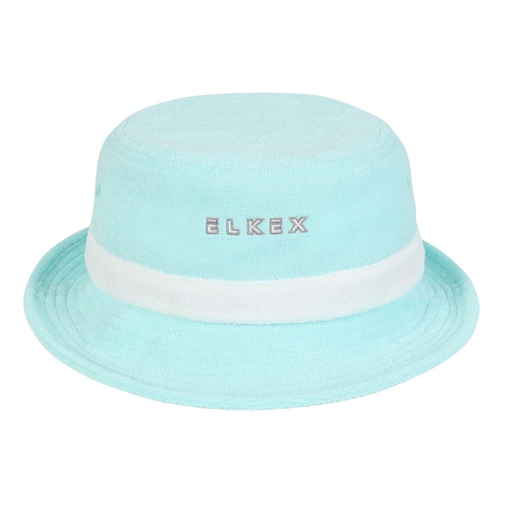 エルケクス（ELKEX）（レディース）パイルバケットハット ミント EXL5SP0007 MINT 吸汗速乾 ファッションおしゃれ カジュアル 紫外線 日焼け対策 シンプル