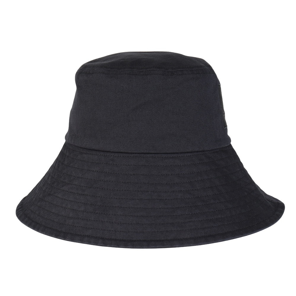 アディダス（adidas）（レディース）帽子 UV バケットハット 黒 M-Lサイズ KCE32-JL5156 バケハ UVカット 紫外線対策 速乾 シンプル おしゃれ 運動会 園芸