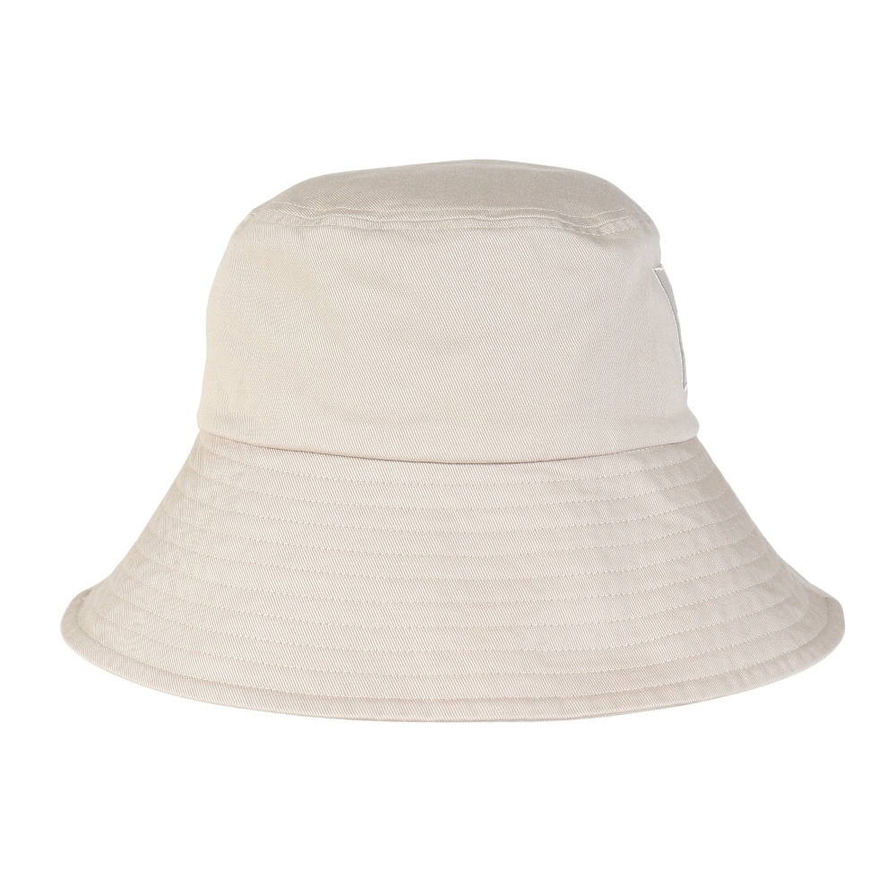 アディダス（adidas）（レディース）帽子 UV バケットハット ベージュ M-Lサイズ KCE32-JL5157 バケハ UVカット 紫外線対策 速乾 シンプル 運動会 園芸