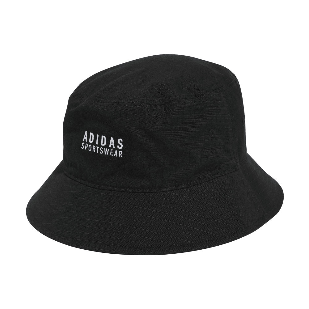 アディダス（adidas）（メンズ、レディース）帽子 クラシック バケットハット 黒 54-57cm KUX49-JG3662 ハット バケハ 日差し対策 暑さ対策