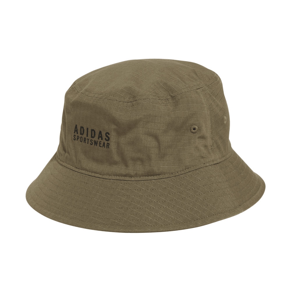 アディダス（adidas）（メンズ、レディース）帽子 クラシック バケットハット 緑 54-57cm KUX49-JN6580 ハット バケハ 日差し対策 暑さ対策