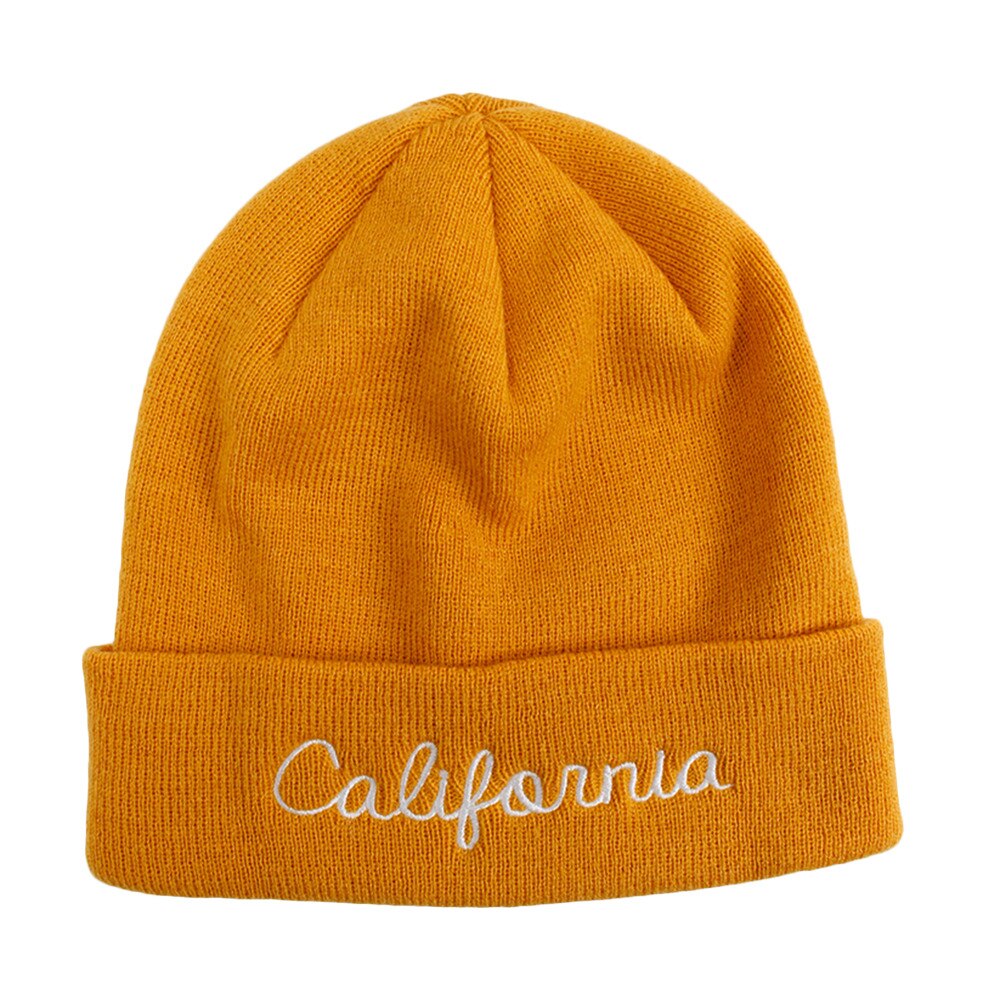  CURSIVE LOGO ニットキャップ 898SW8ST3875 YEL オンライン価格