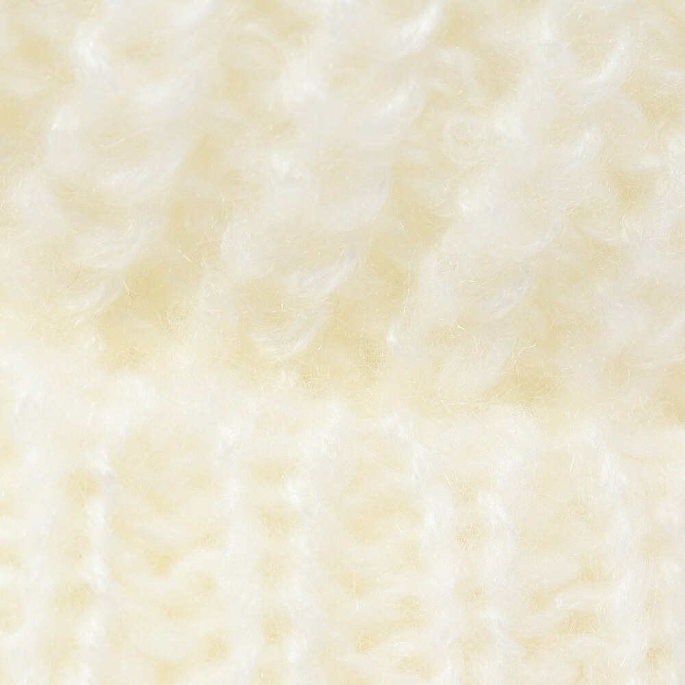 エルケクス（ELKEX）（レディース）ニット帽 ビッグカフワッチ EKL3FA0022 OWHT 防寒 フリーサイズ 白