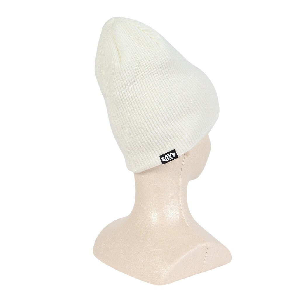 ロキシー（ROXY）（レディース）ニット帽 CAMDEN 2WAY ビーニー 23FWRBE234307OWT 防寒 フリーサイズ 白