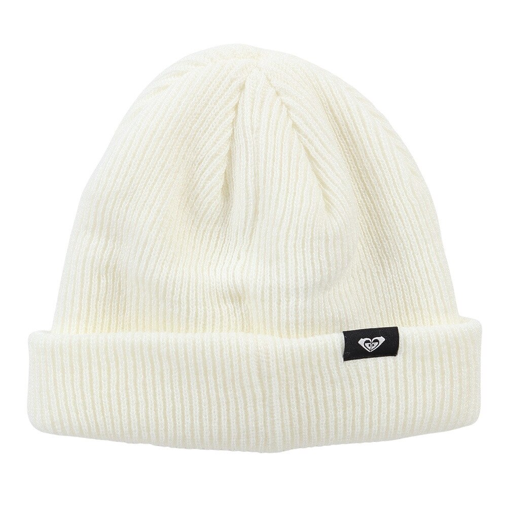 ロキシー（ROXY）（レディース）ニット帽 CAMDEN 2WAY ビーニー 23FWRBE234307OWT 防寒 フリーサイズ 白