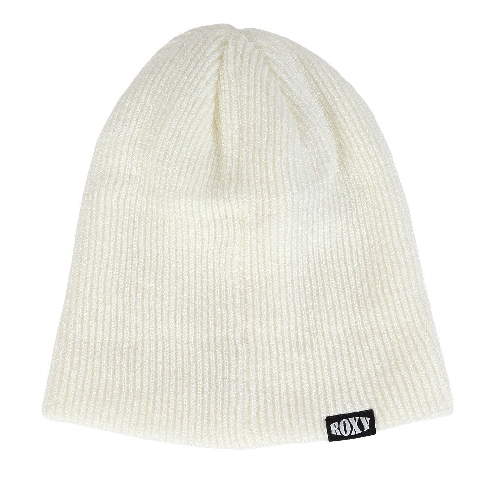 ロキシー（ROXY）（レディース）ニット帽 CAMDEN 2WAY ビーニー 23FWRBE234307OWT 防寒 フリーサイズ 白