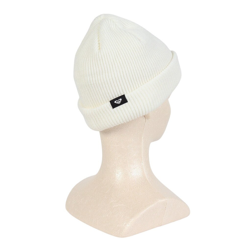 ロキシー（ROXY）（レディース）ニット帽 CAMDEN 2WAY ビーニー 23FWRBE234307OWT 防寒 フリーサイズ 白
