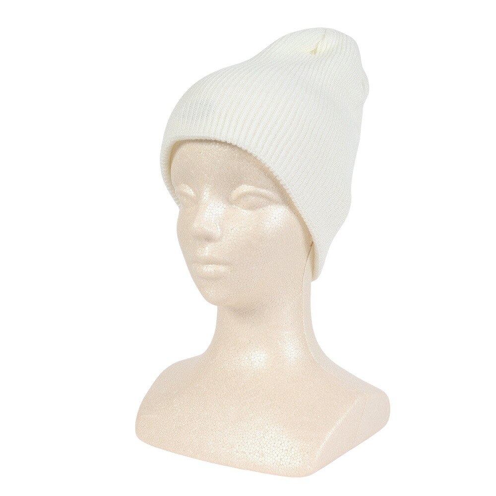 ロキシー（ROXY）（レディース）ニット帽 CAMDEN 2WAY ビーニー 23FWRBE234307OWT 防寒 フリーサイズ 白