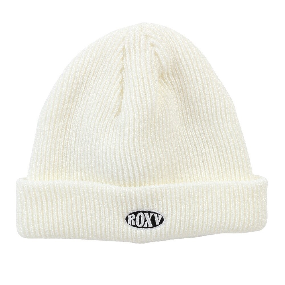 ロキシー（ROXY）（レディース）ニット帽 CAMDEN 2WAY ビーニー 23FWRBE234307OWT 防寒 フリーサイズ 白